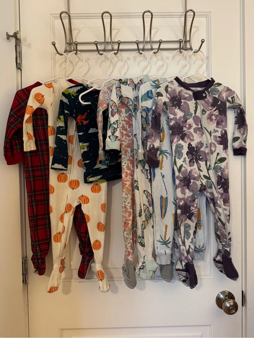12mo Mixed Pajama Set of 7